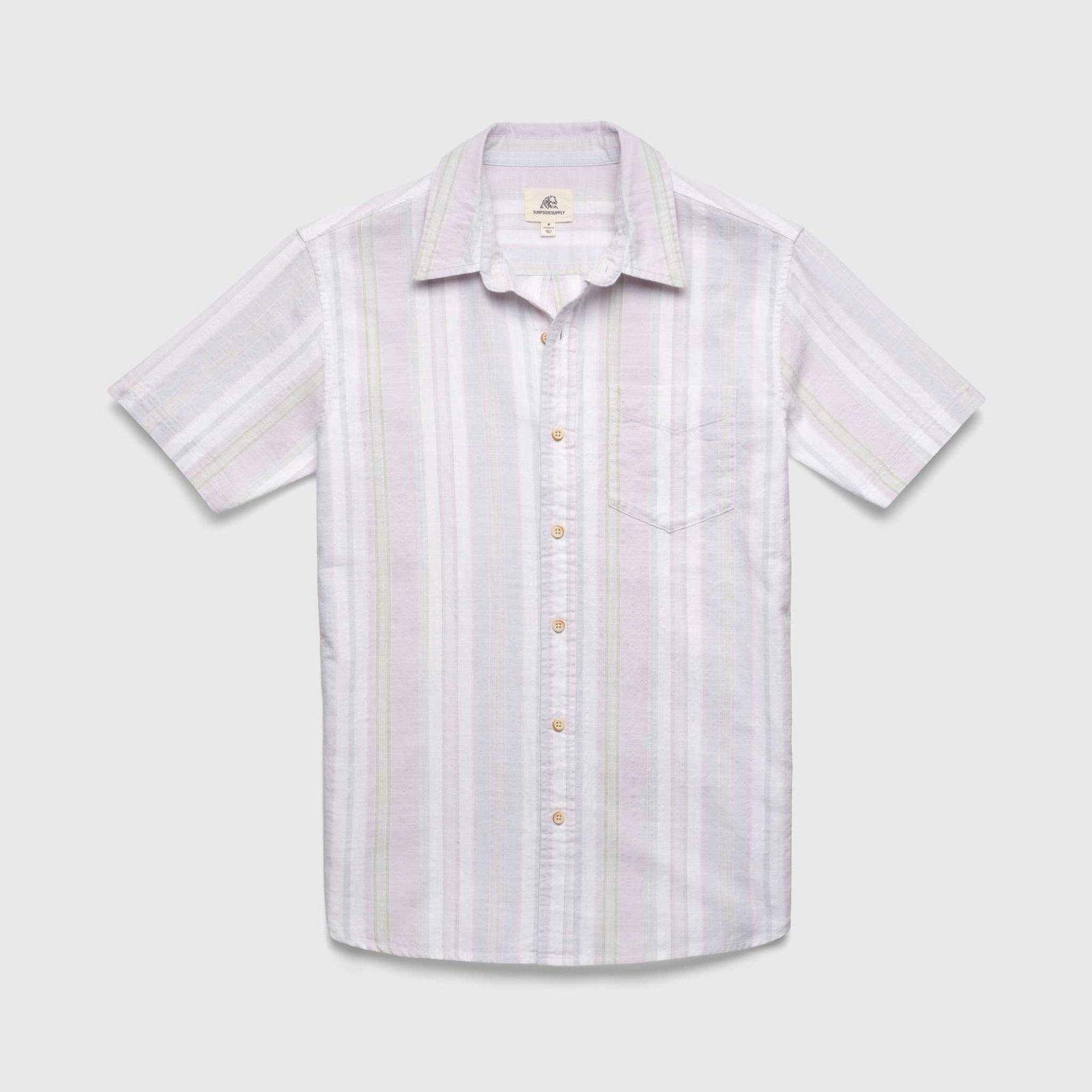 Image of Joey Stripe Shirt - White Combo