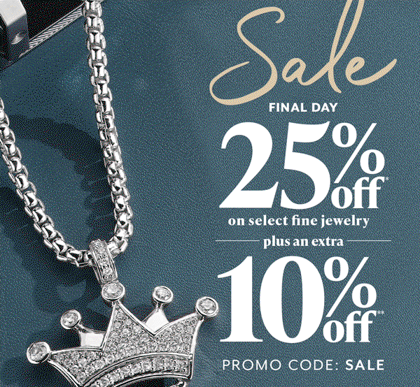  Final Day! Shop Sale - Extra 10% Off