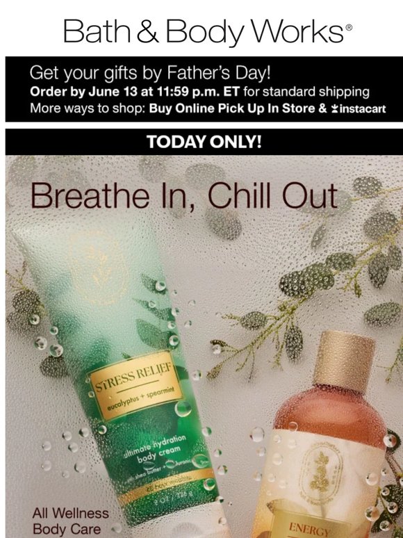 $6.95 skin-loving body care. 🧖‍♀️today only!