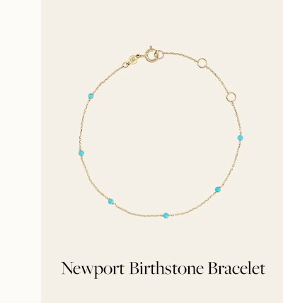 Newport Birthstone Bracelet