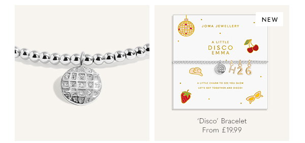 A Little 'Disco' Bracelet in Silver Plating