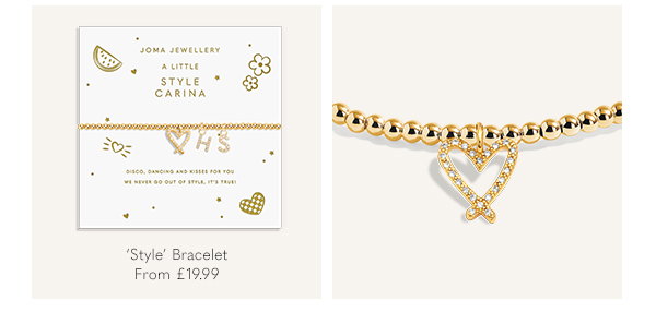 A Little 'Style' Bracelet in Gold Plating