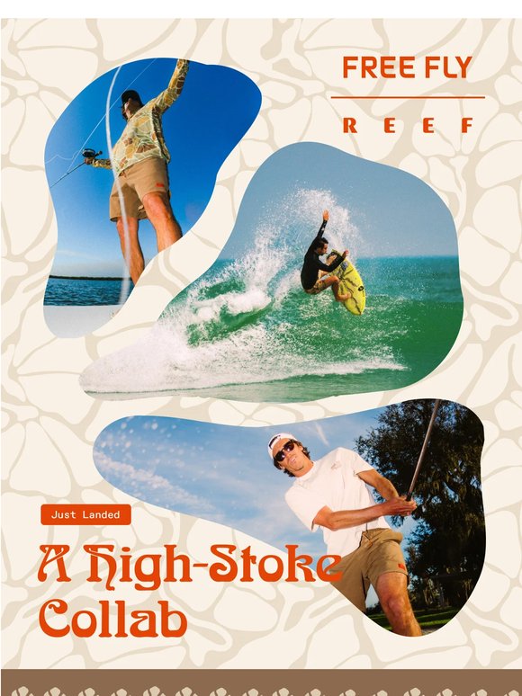 Free Fly x REEF | A High-Stoke Collab