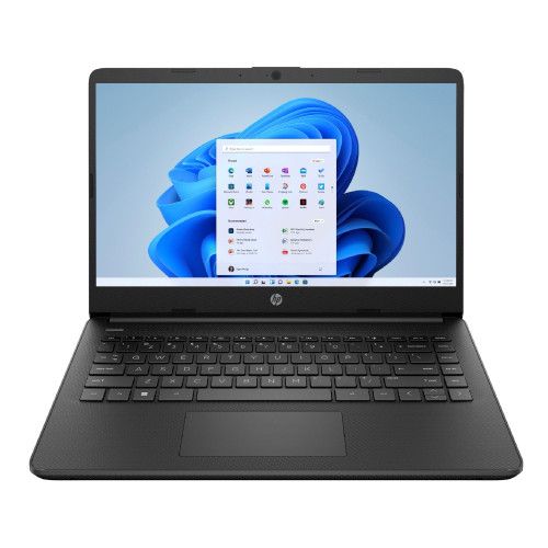Refurbished - HP 14s-dq0007na Intel Celeron N4120 4GB RAM 64GB eMMC 14" Windows 11 Home S Laptop