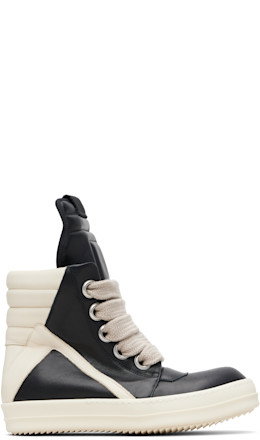 Black Temple Jumbolace Geobasket Sneakers