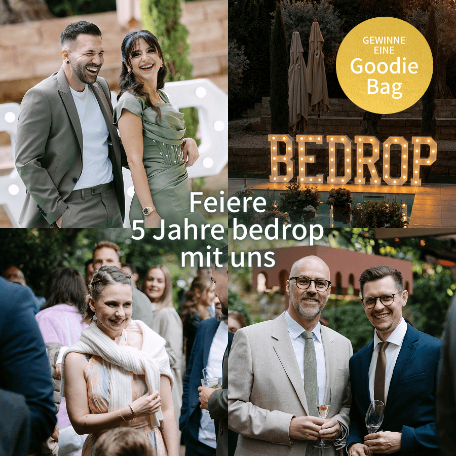 5 Jahre bedrop - Gewinne eine Goodie Bag im Wert von 500 €