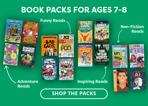 Book packs for ages 7 to 8