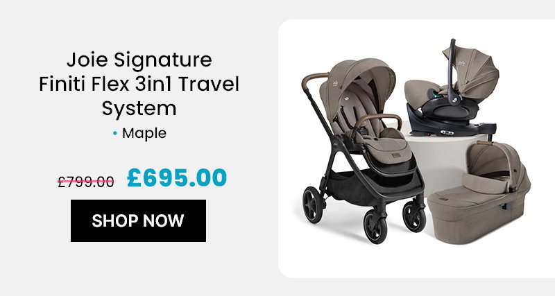 Joie Signature Finiti Flex 3in1 Travel System – Maple 