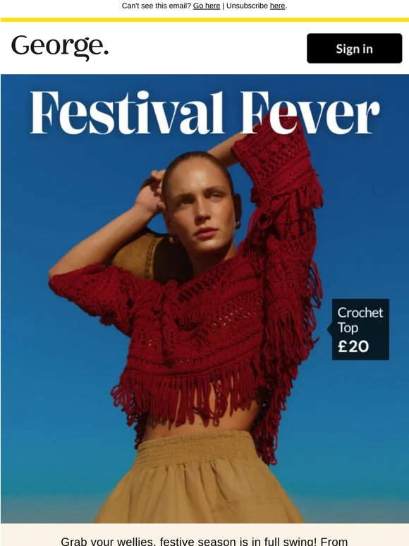 Festival season is here! 👢