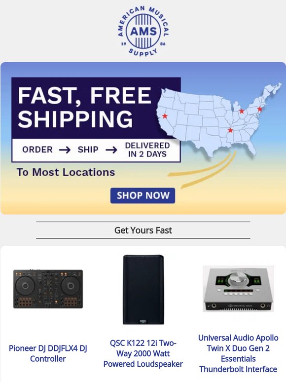 Need New Gear NOW? We Have You Covered! Find Out How.
