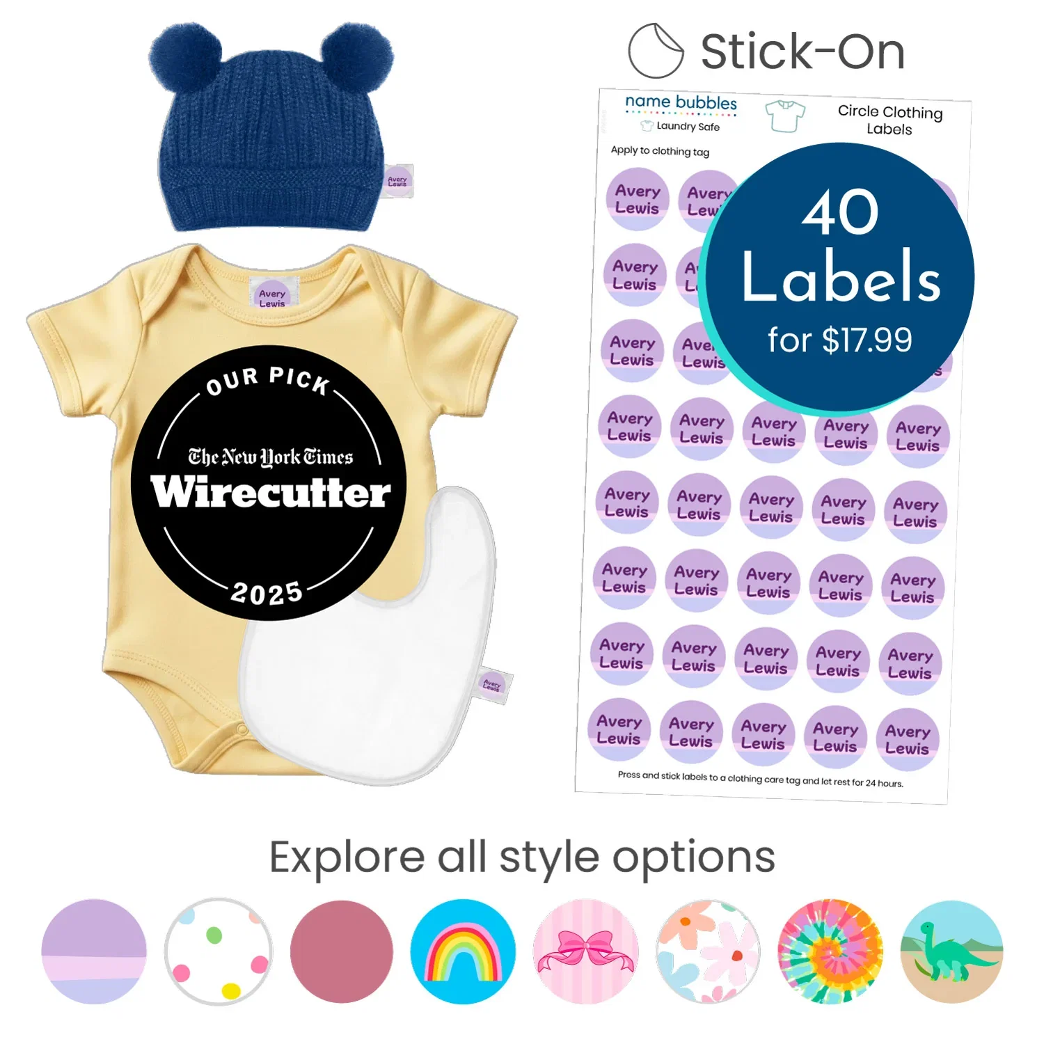 Image of Custom Clothing Labels - Half Order
