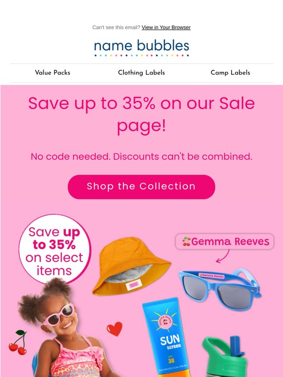 Summer's just getting started & so is this sale...