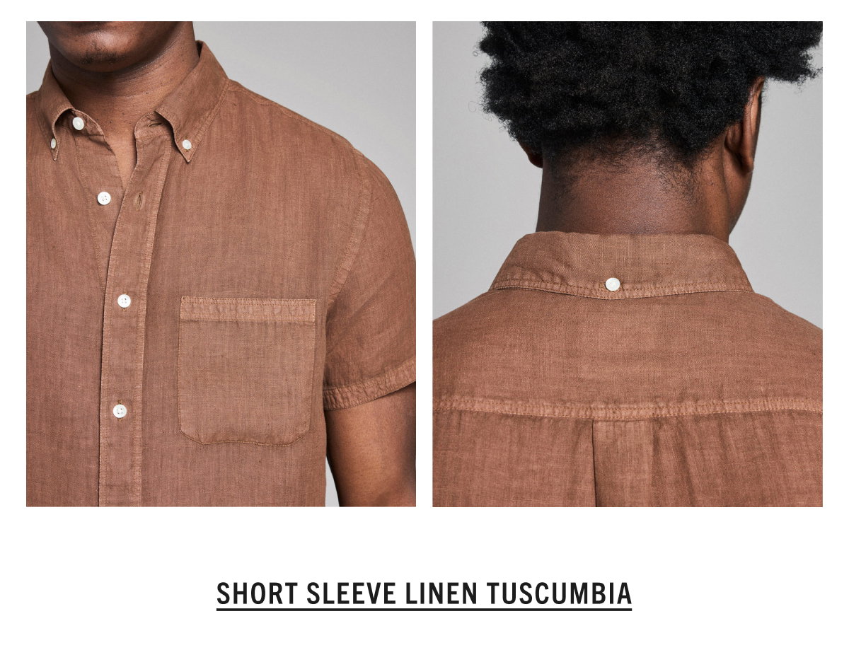 Shop the Short Sleeve Linen Tuscumbia