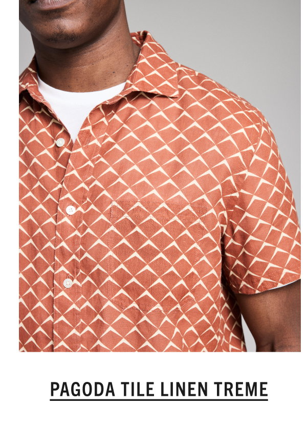 Shop the Pagoda tile shirt
