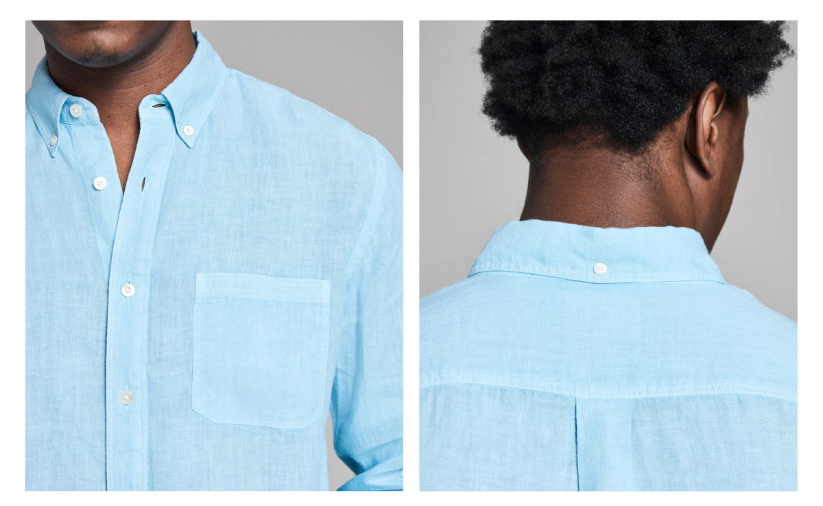 Detail photos of the shirt