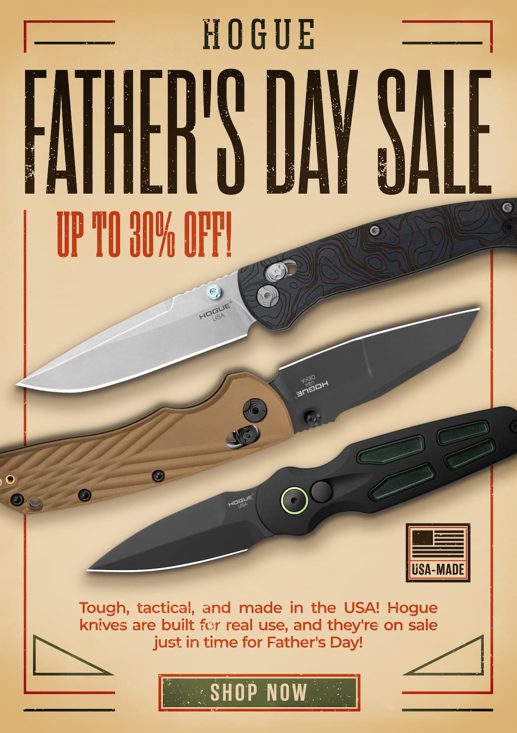 Hogue Father's Day Sale