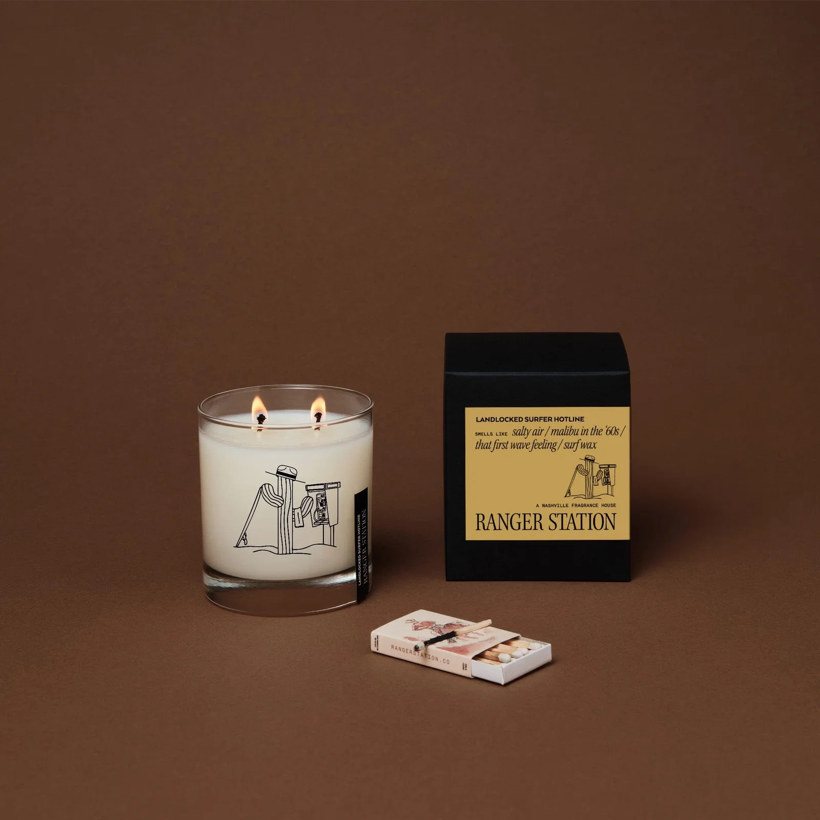 Image of LANDLOCKED SURFER HOTLINE CANDLE (LIMITED EDITION)