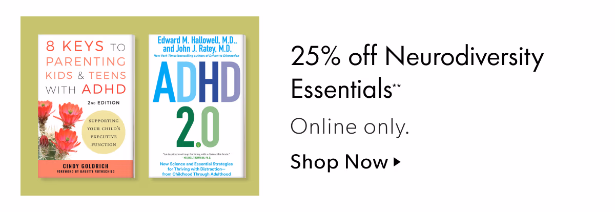 25% off Neurodiversity Essentials | Online only.