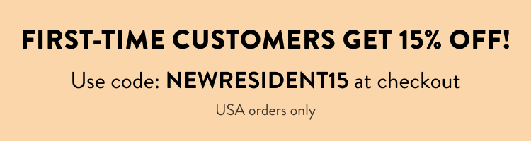 15% Off Your First Order