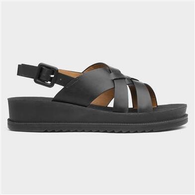 Lilley & Skinner Cuba Womens Black Strappy Sandal