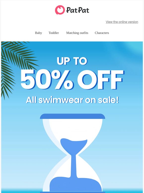 48 Hours Left: Swimwear Up to 50% Off ⏳