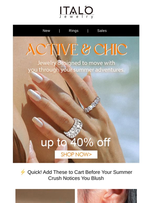 Jewelry for an Active Summer