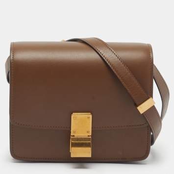 Classic Box Small Brown Leathe