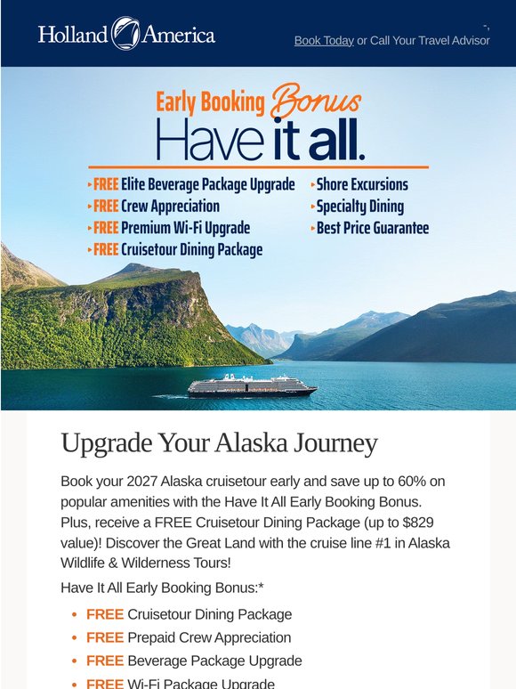 Have It All in Alaska next summer