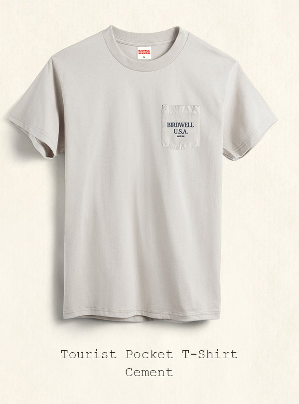 Tourist Pocket T-Shirt - Cement