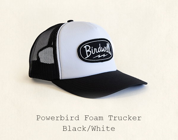 Powerbird Foam Trucker - Black/White