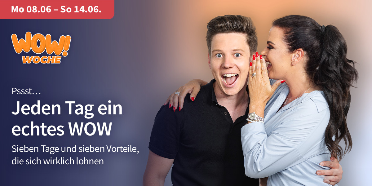 Vom 08.06 bis 14.06 die WOW Woche bei 123.live