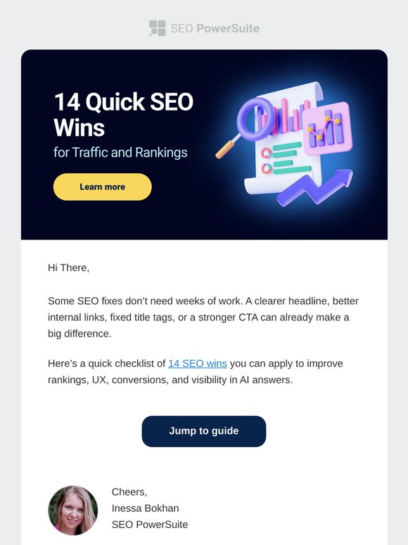 14 quick SEO wins for your site