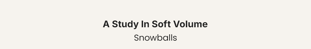 A Study In Soft Volume