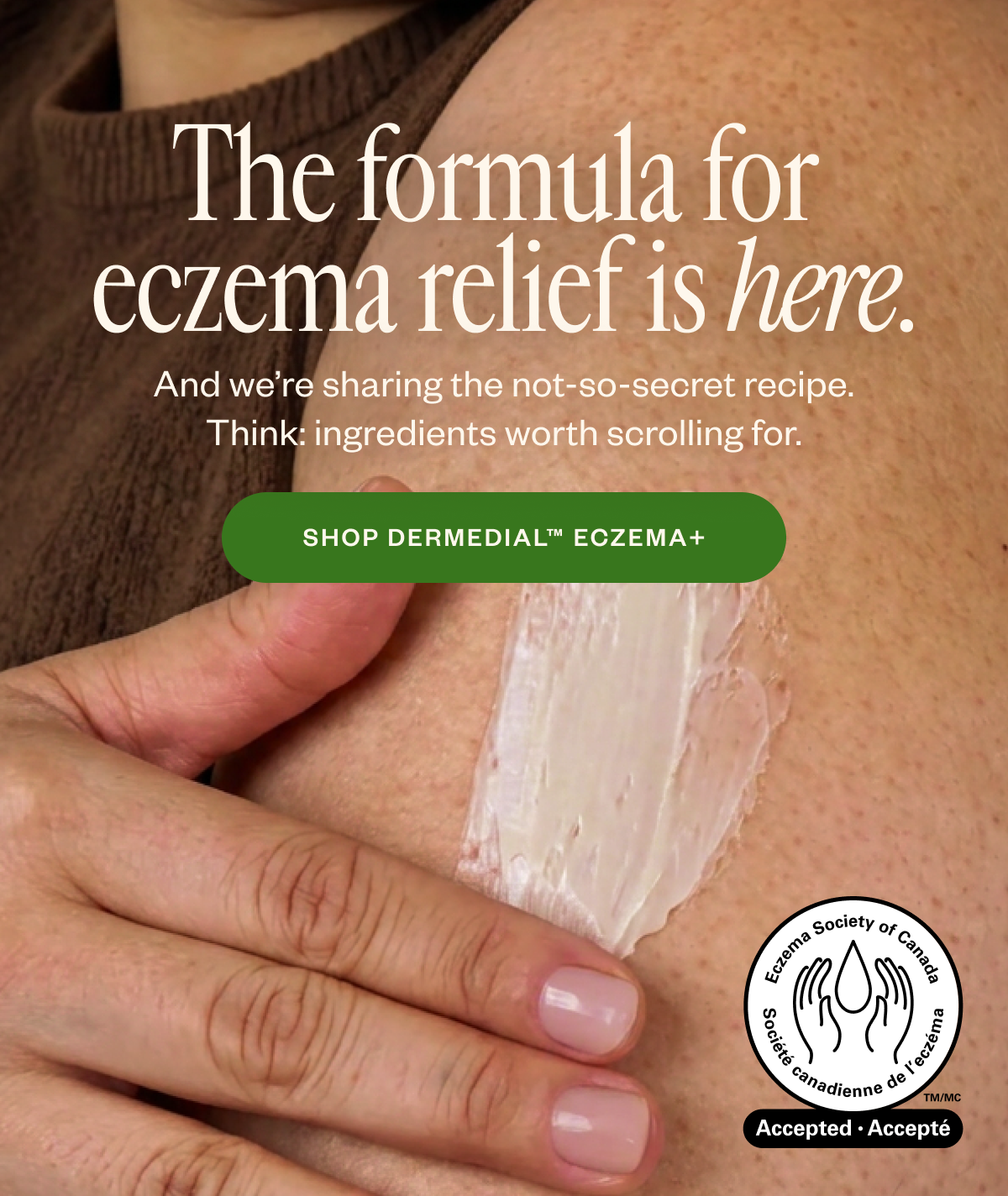 The formula for eczema relief is here.