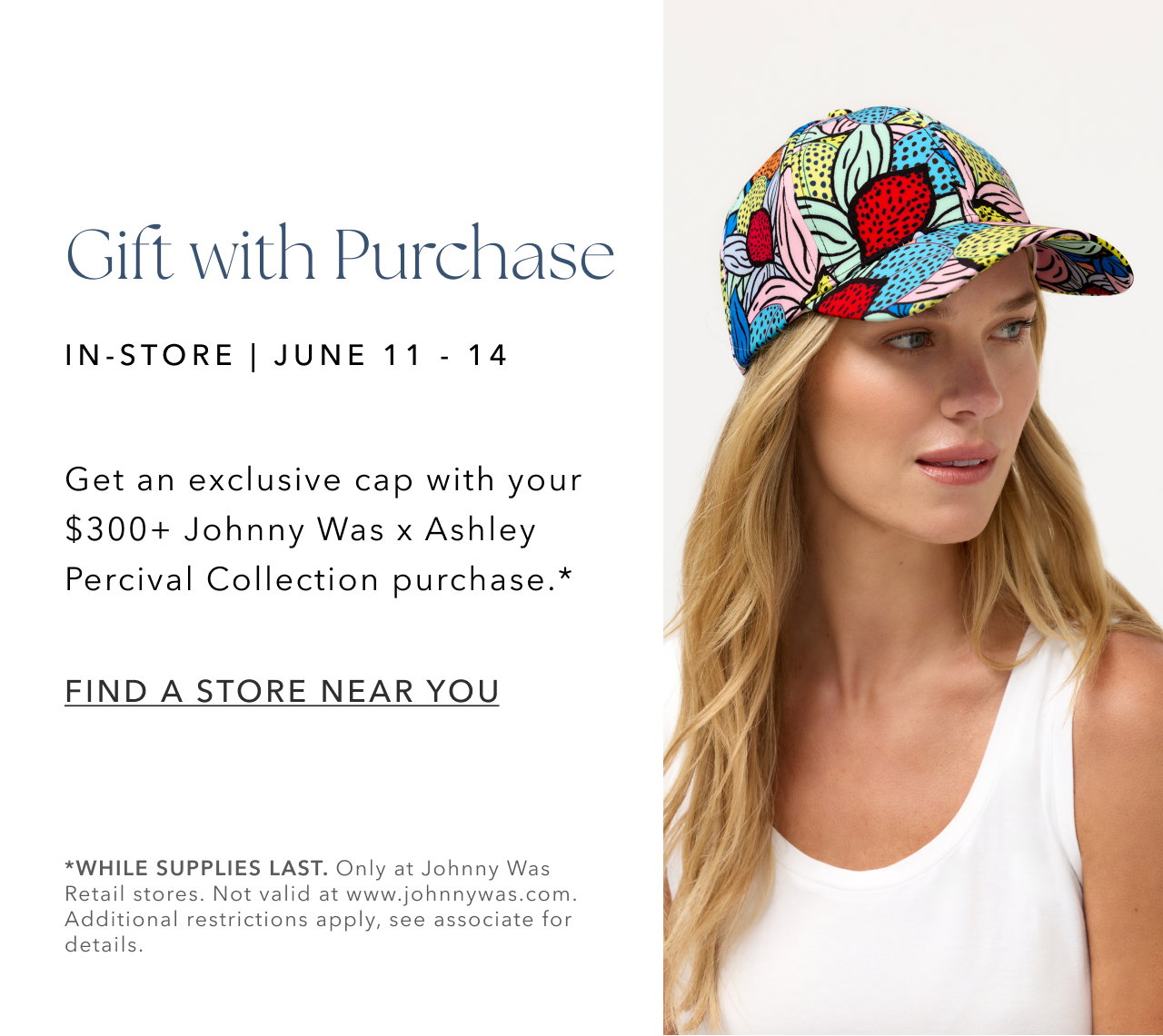 GIFT WITH PURCHASE WITH YOUR $300+ IN STORE PURCHASE