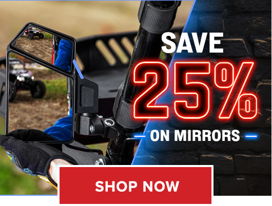 Save 25% on Mirrors