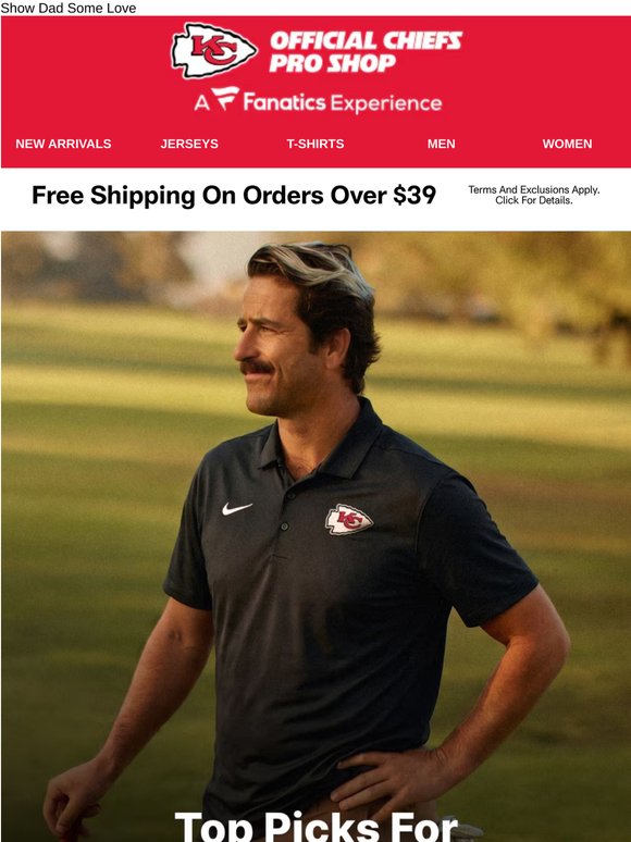 Free Shipping On Father's Day Gear