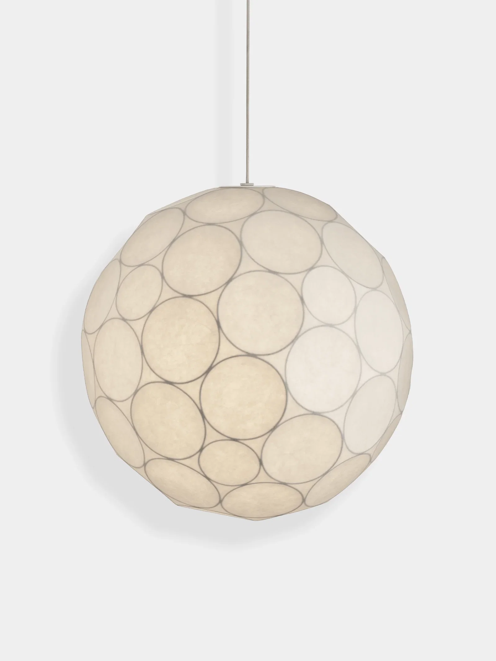 Image of Soft Large Pendant | White Sprayed TPU