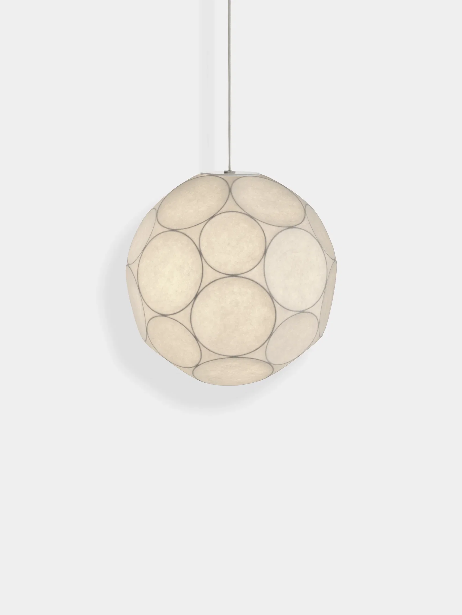 Image of Soft Medium Pendant | White Sprayed TPU