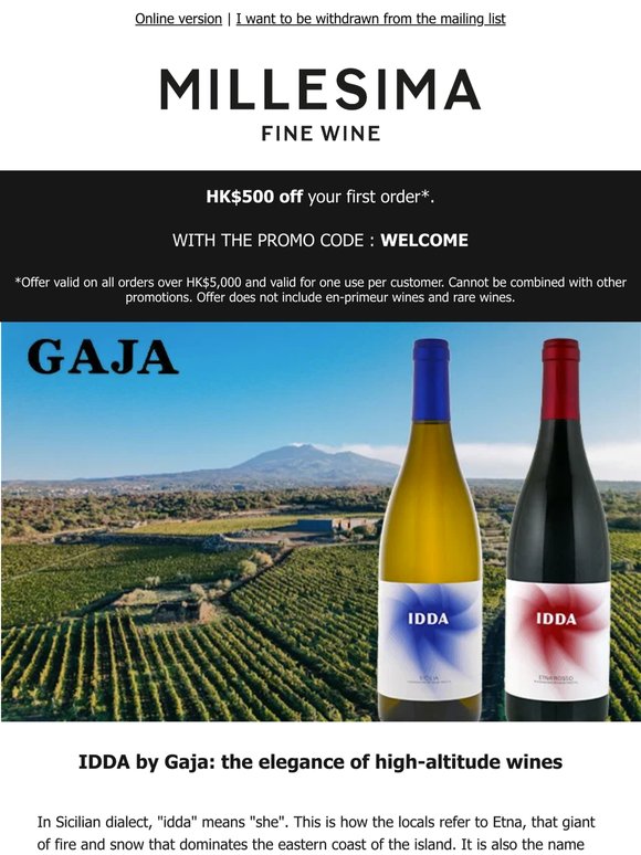 IDDA by Gaja: the expression of Etna's volcanic terroirs