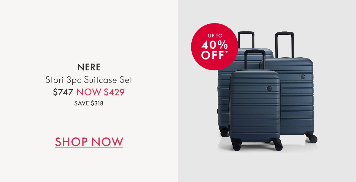NERE Stori 3pc Suitcase Set