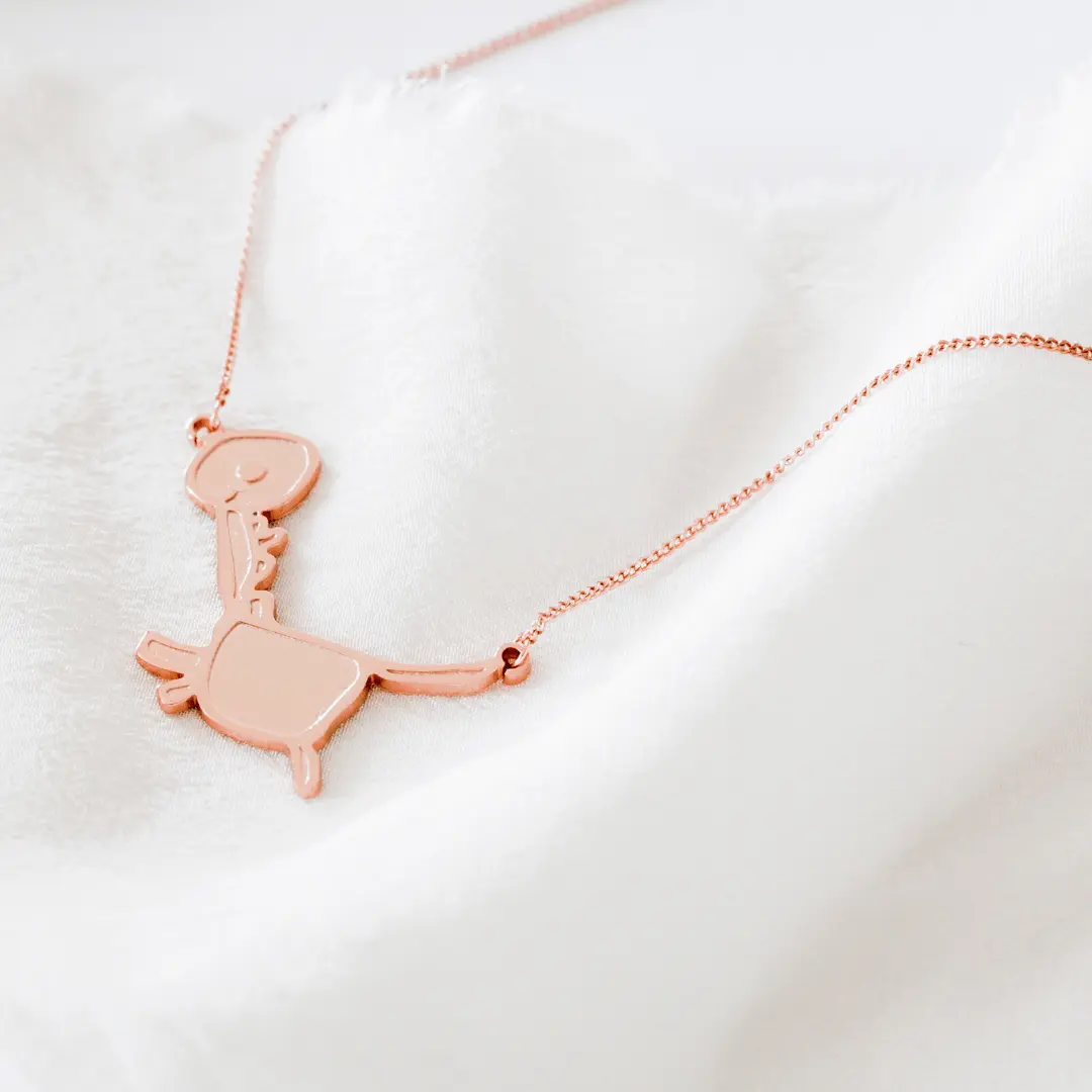 Image of Custom Drawing Necklace