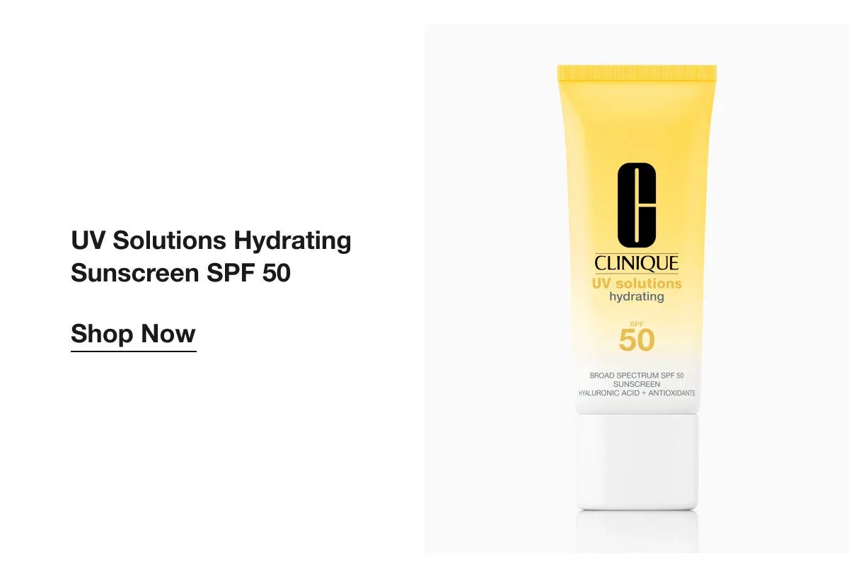 UV Solutions Hydrating Sunscreen SPF 50 | Shop Now