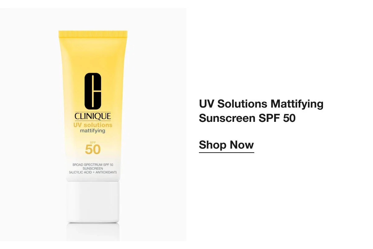 UV Solutions Mattifying Sunscreen SPF 50 | Shop Now