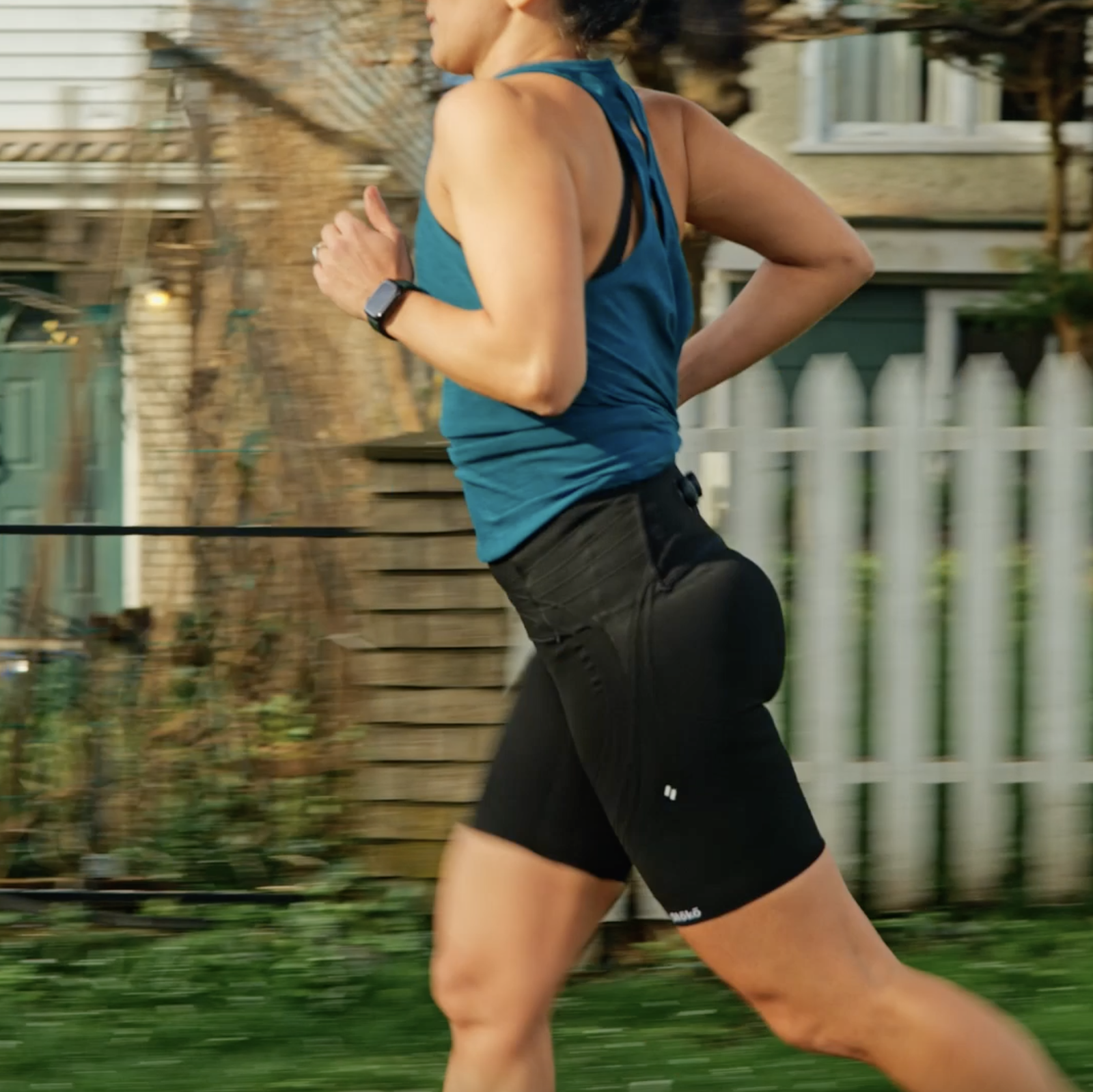 image: supportive short in action