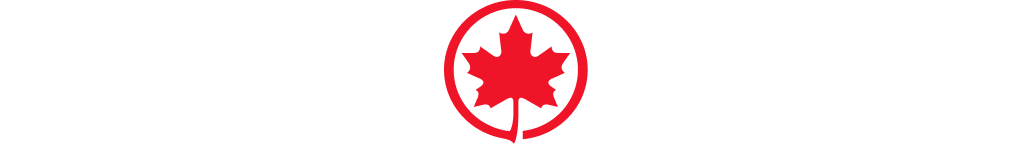 Air Canada home webpage
