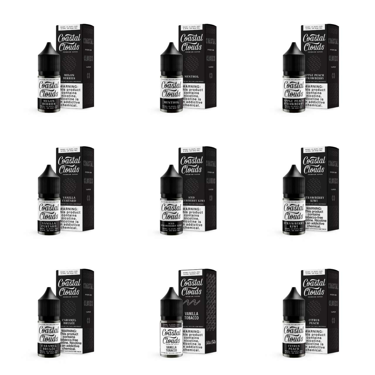 Coastal Clouds 30ml Salt E-Juice