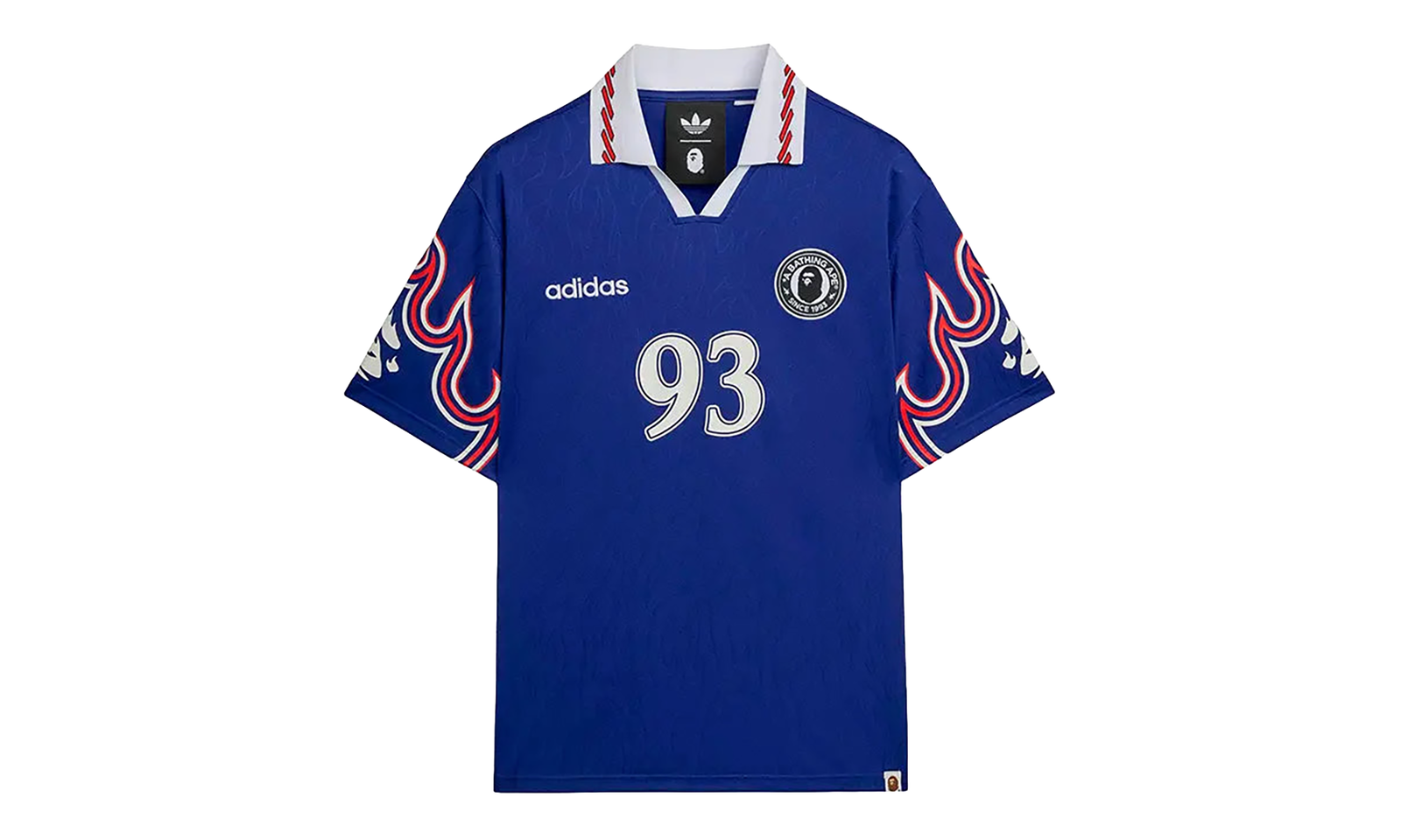 BAPE x ADIDAS SSL FLAME JERSEY 