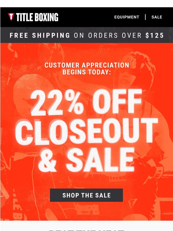 Extra 22% OFF Sale & Closeout Items! 🔥