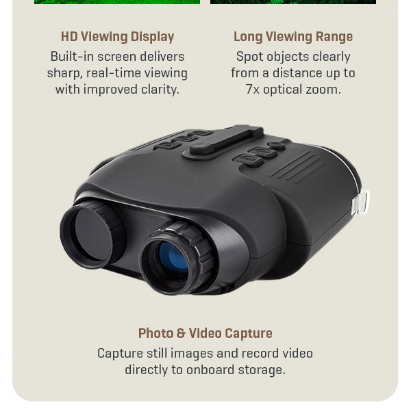 Find Dad a great gift for Father's Day -- our True Night Vision Binoculars are for the dad who has everything, except this.